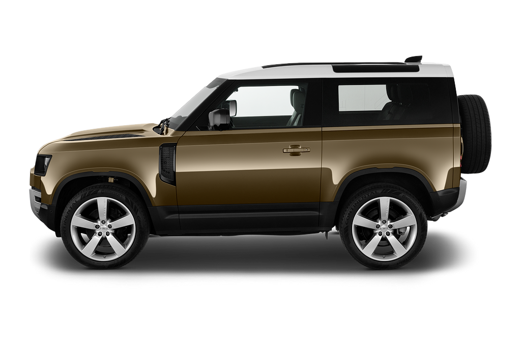 Land Rover Defender (Baujahr 2021) HSE 3 Türen Seitenansicht