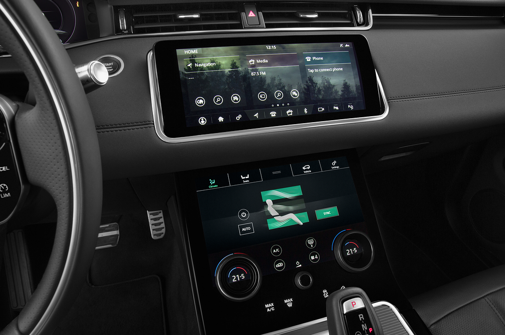 Land Rover Range Rover Evoque (Baujahr 2021) R Dynamic 5 Türen Mittelkonsole