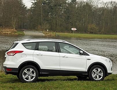 Dem Ford Kuga reichen die 140 PS vollkommen aus.