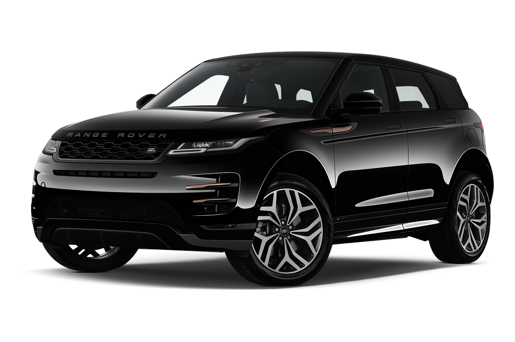 Land Rover Range Rover Evoque (Baujahr 2022) R-Dynamic SE 5 Türen seitlich vorne mit Felge