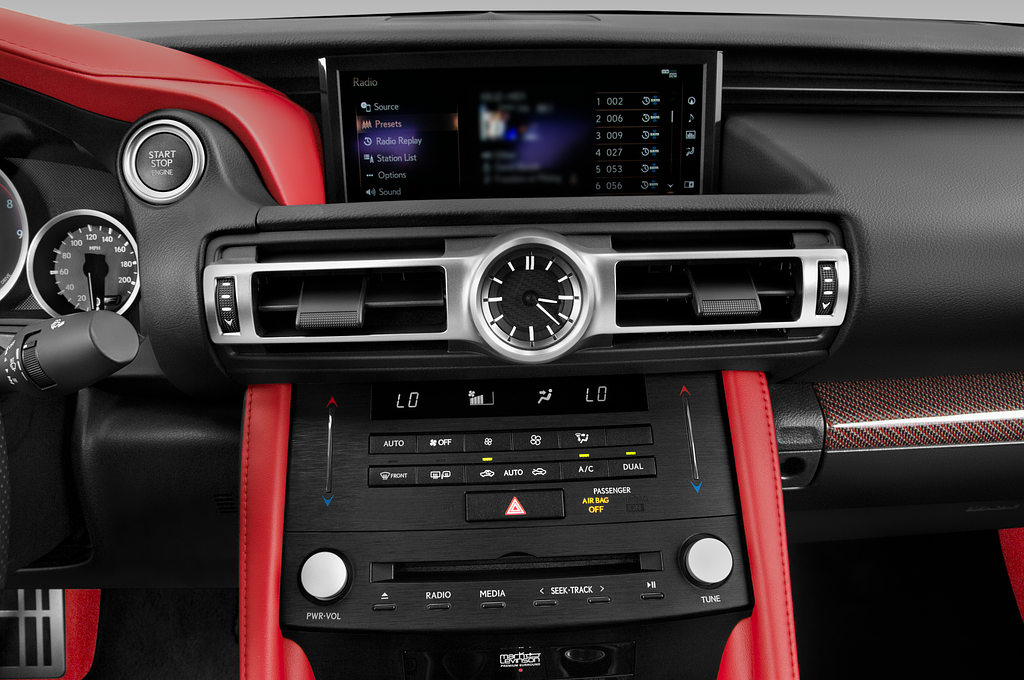 Lexus RC F (Baujahr 2022) Track Edition 2 Türen Radio und Infotainmentsystem