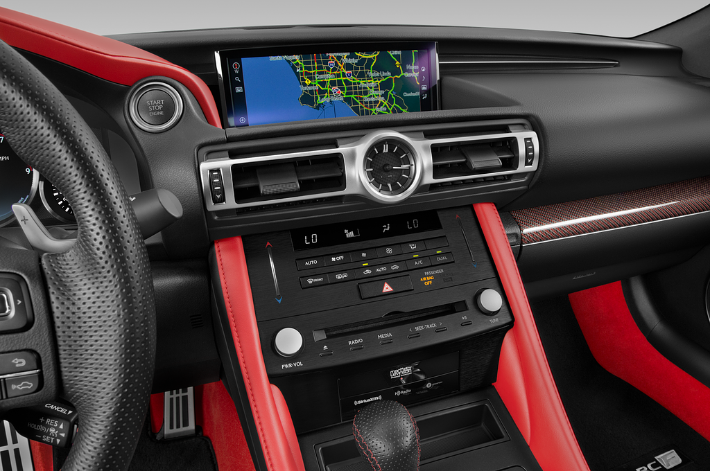 Lexus RC F (Baujahr 2022) Track Edition 2 Türen Mittelkonsole