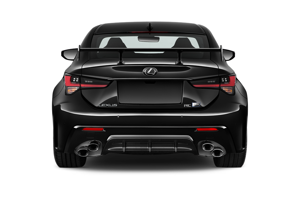 Lexus RC F (Baujahr 2022) Track Edition 2 Türen Heckansicht