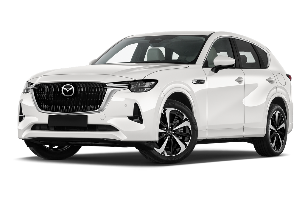 Mazda CX-60 (Baujahr 2023) Takumi 5 Türen seitlich vorne mit Felge