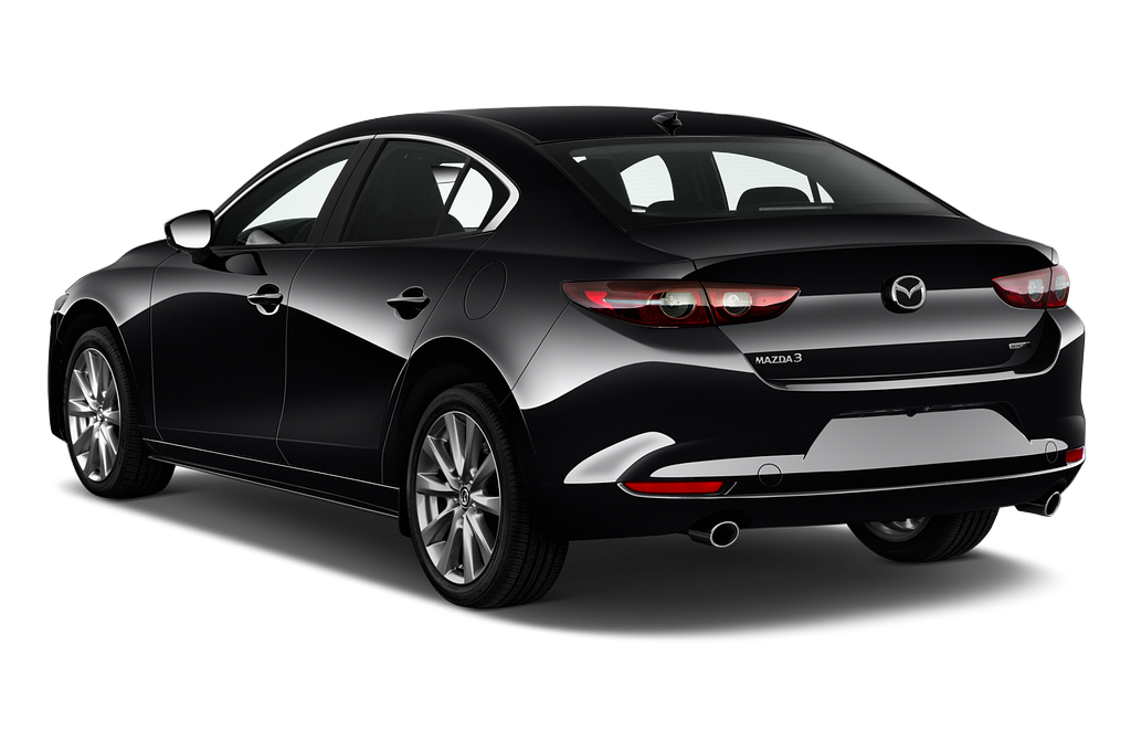 Mazda Mazda3 Fastback (Baujahr 2019) - 4 Türen seitlich hinten