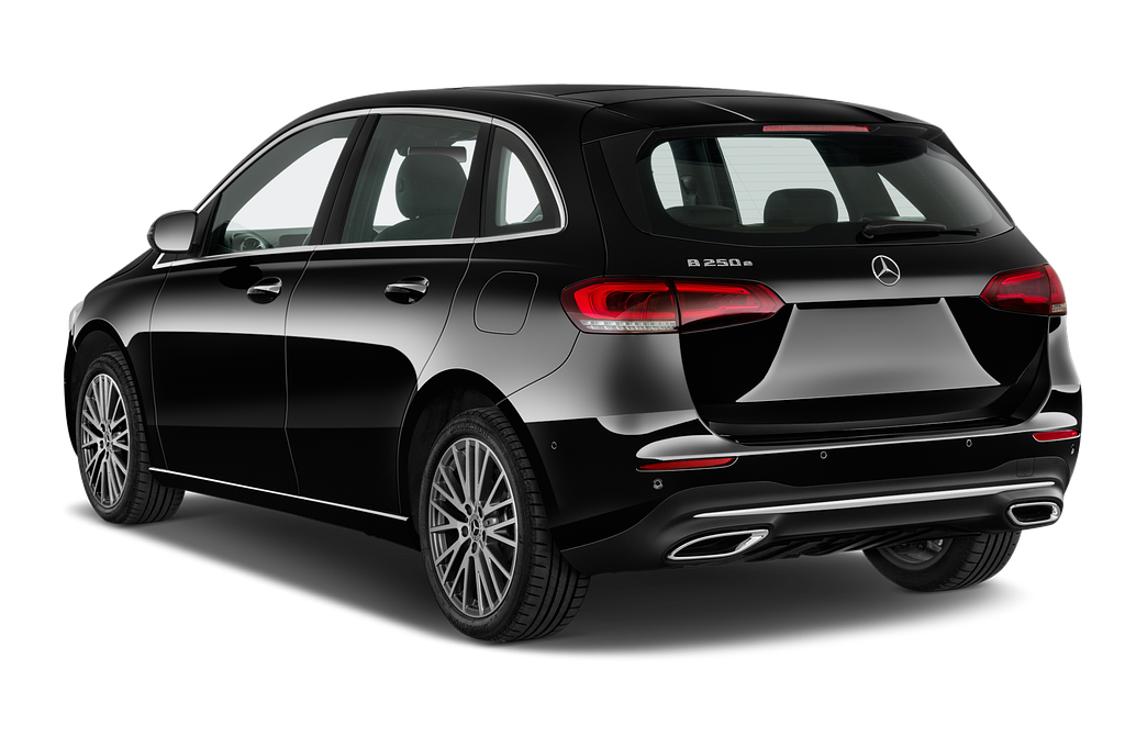 Mercedes B Class Sports Tourer (Baujahr 2022) 250e Progressive Line 5 Türen seitlich hinten