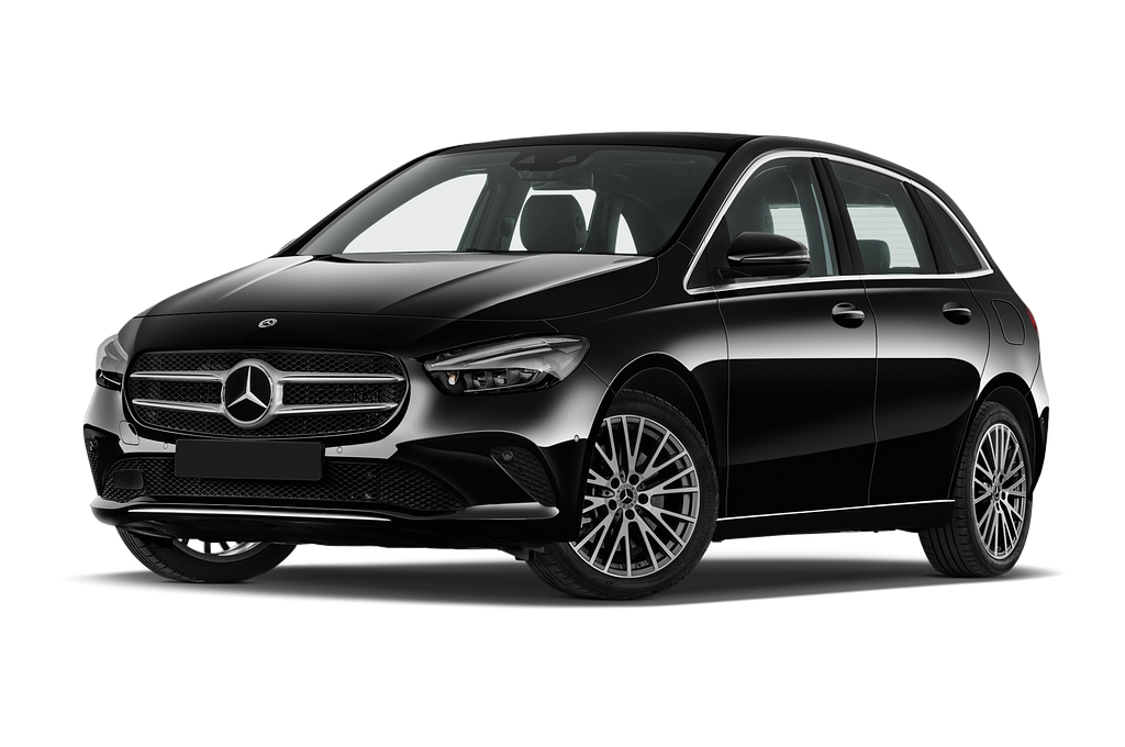 Mercedes B Class Sports Tourer (Baujahr 2022) 250e Progressive Line 5 Türen seitlich vorne mit Felge