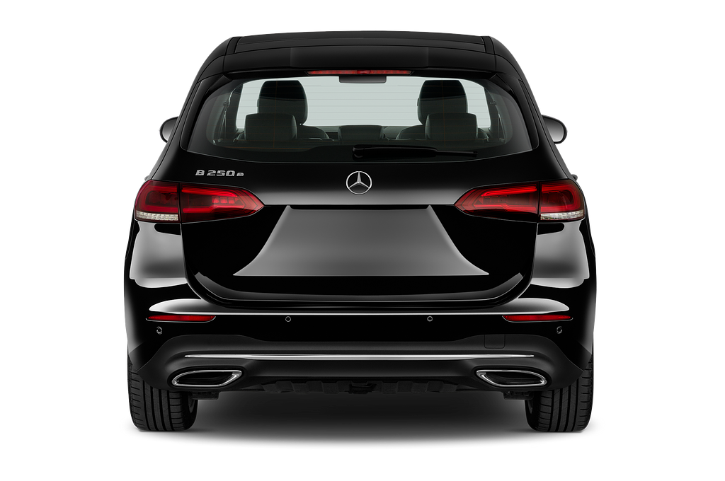 Mercedes B Class Sports Tourer (Baujahr 2022) 250e Progressive Line 5 Türen Heckansicht