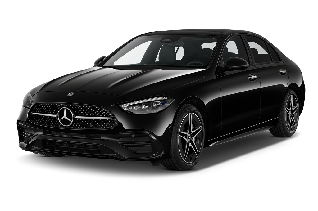 Mercedes C Class (Baujahr 2022) AMG Line 4 Türen seitlich vorne