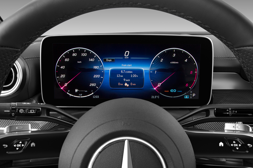 Mercedes C Class (Baujahr 2022) - 5 Türen Tacho und Fahrerinstrumente