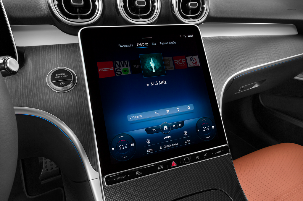 Mercedes C Class (Baujahr 2022) All-Terrain 5 Türen Radio und Infotainmentsystem