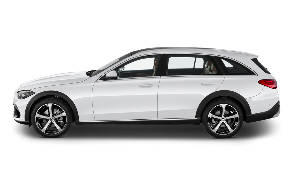 Mercedes C Class (Baujahr 2022) All-Terrain 5 Türen Seitenansicht