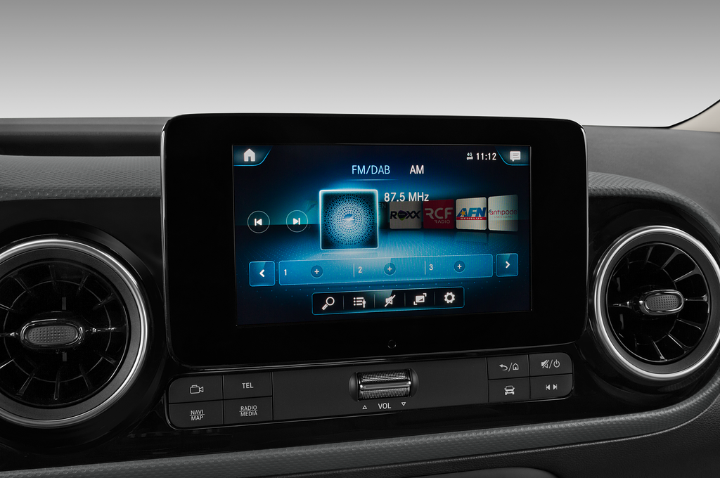 Mercedes Citan Tourer (Baujahr 2022) Pro 5 Türen Radio und Infotainmentsystem