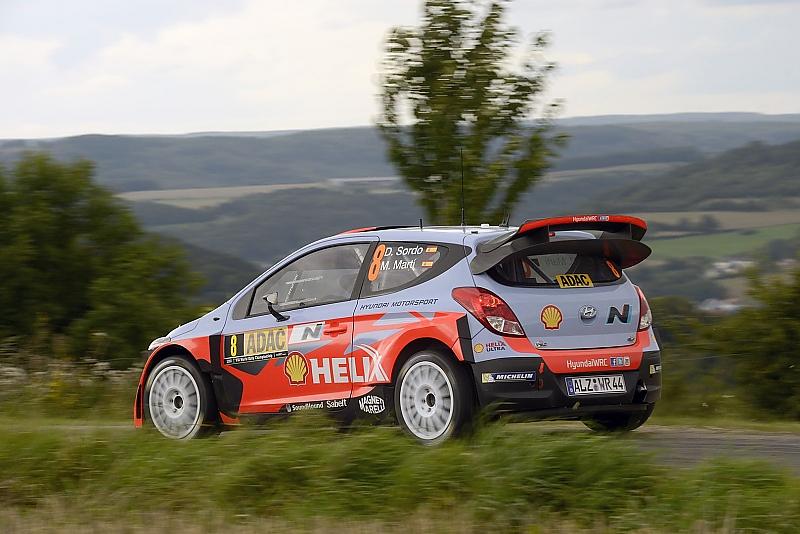 Hyundai-Pilot Dani Sordo fuhr auf Rang vier.