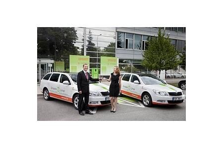 Skoda Octavia Green E Line jetzt bei Energieriesen im Einsatz