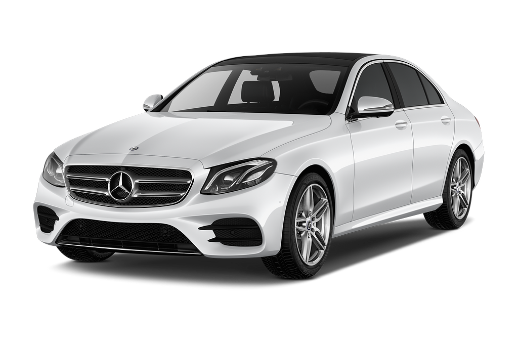 Mercedes E Class (Baujahr 2021) Avantgarde 4 Türen seitlich vorne