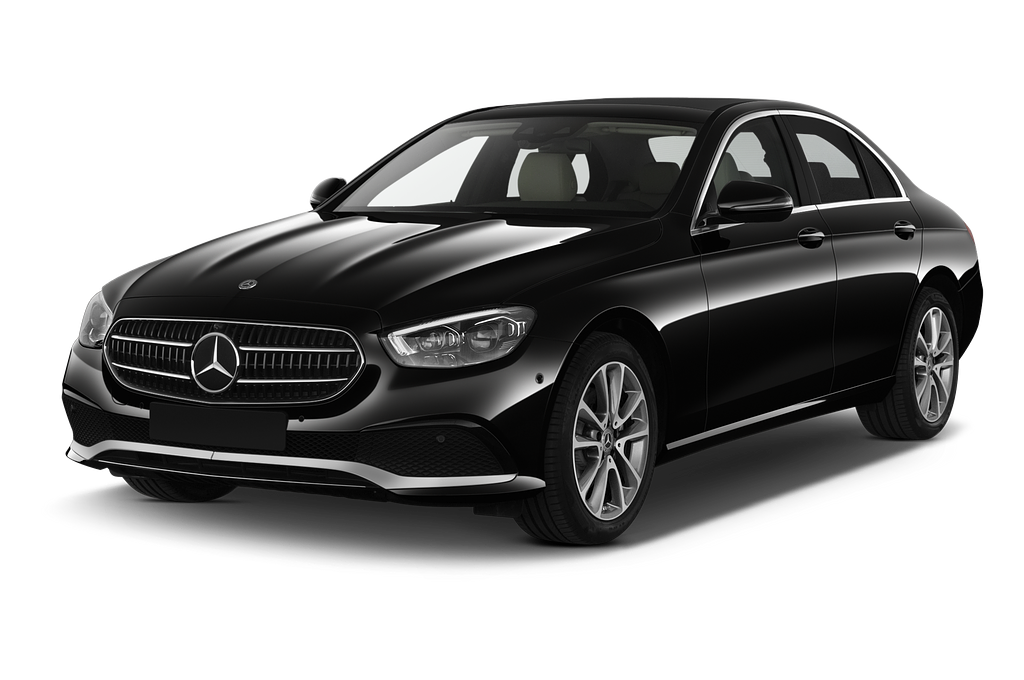 Mercedes E Class (Baujahr 2021) Avantgarde 4 Türen seitlich vorne
