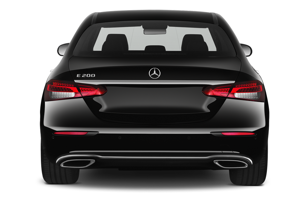 Mercedes E Class (Baujahr 2021) Avantgarde 4 Türen Heckansicht