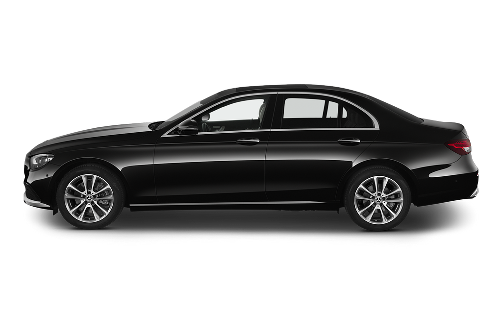 Mercedes E Class (Baujahr 2021) Avantgarde 4 Türen Seitenansicht