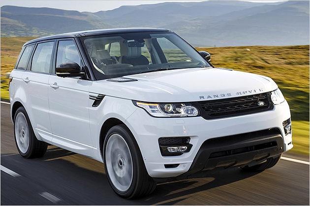 Ein Kontrahent des neuen X6 ist der Range Rover Sport