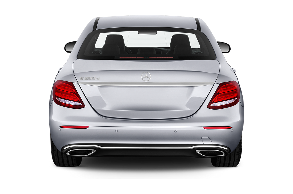 Mercedes E Class (Baujahr 2022) - 4 Türen Heckansicht