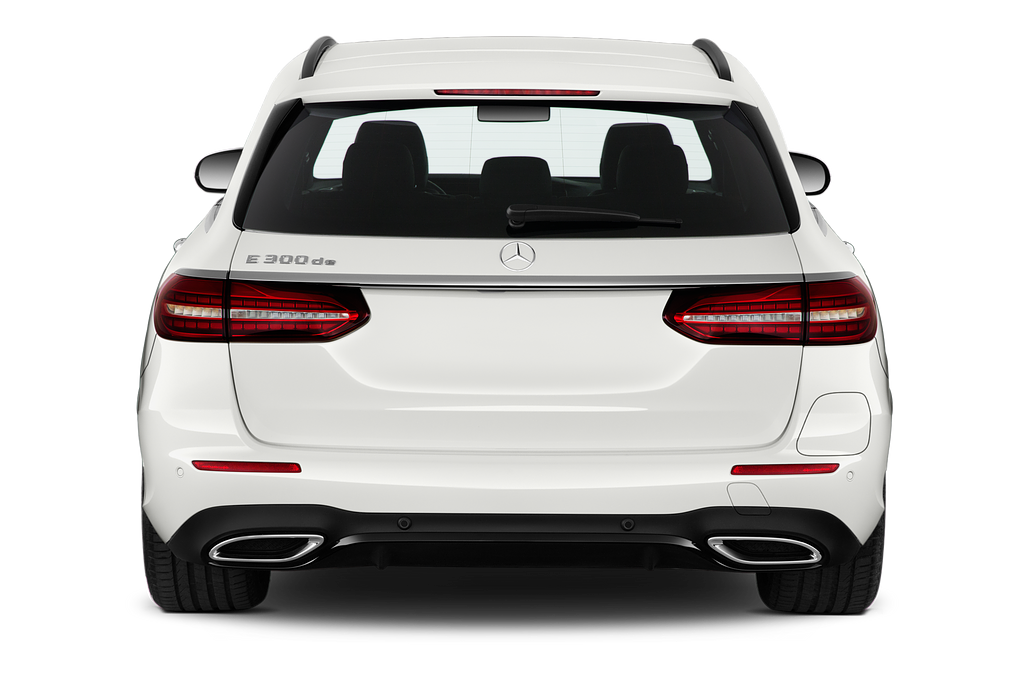Mercedes E Class (Baujahr 2021) AMG Line 5 Türen Heckansicht