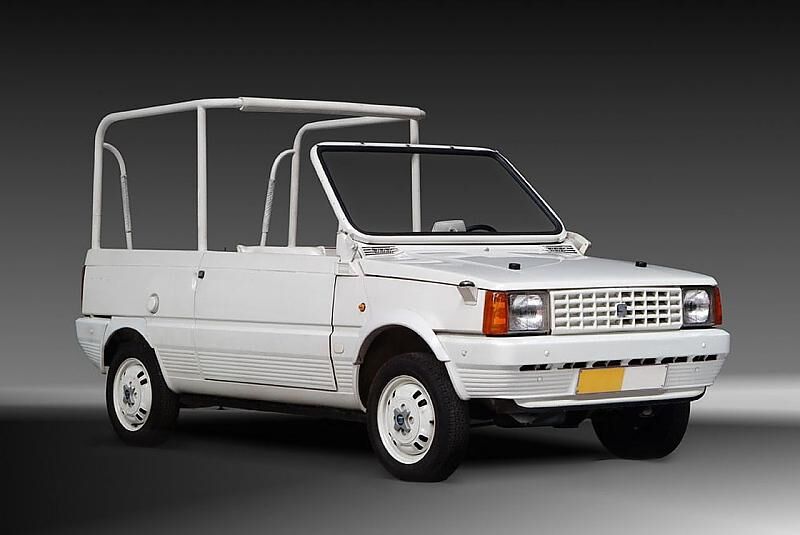 Das Seat Papa Mobil basiert auf einem Seat Marbella