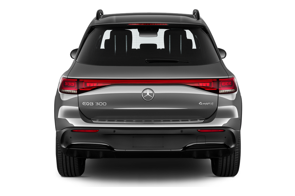 Mercedes EQB (Baujahr 2022) 300 AMG Line 5 Türen Heckansicht