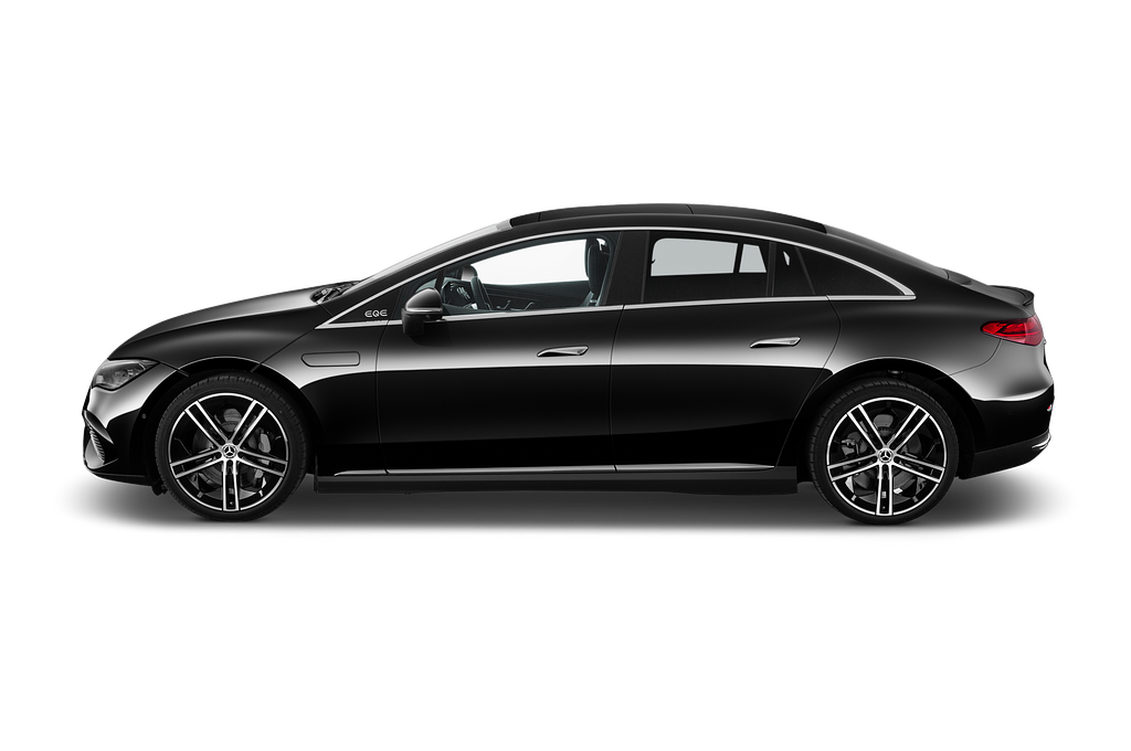 Mercedes EQE (Baujahr 2022) 350+ 4 Türen Seitenansicht