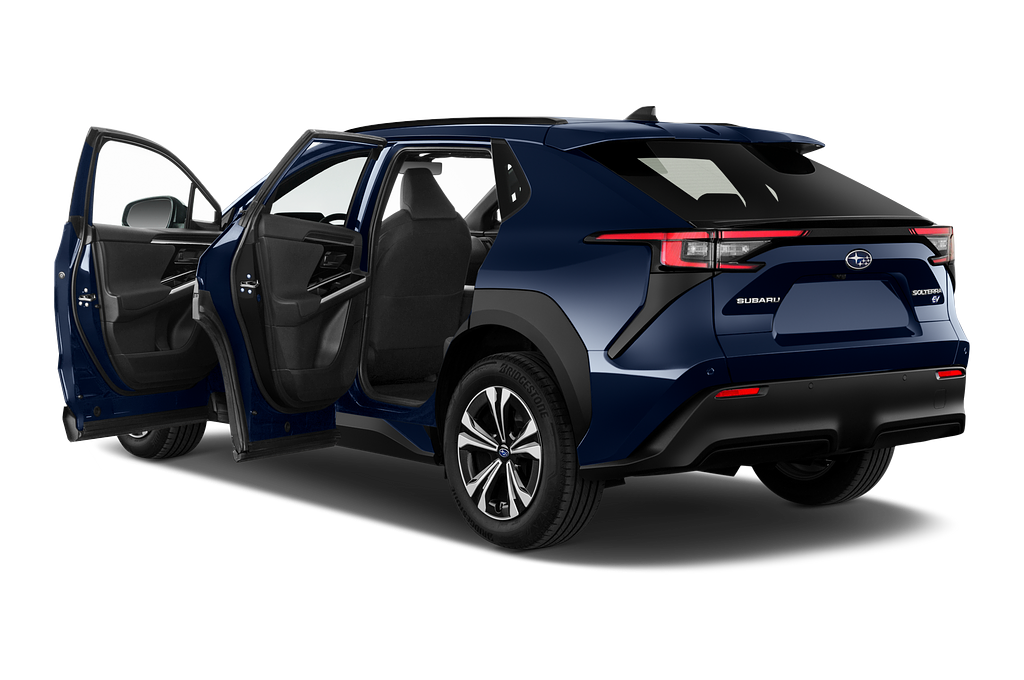 Subaru Solterra EV (Baujahr 2023) Comfort 5 Türen Tür geöffnet