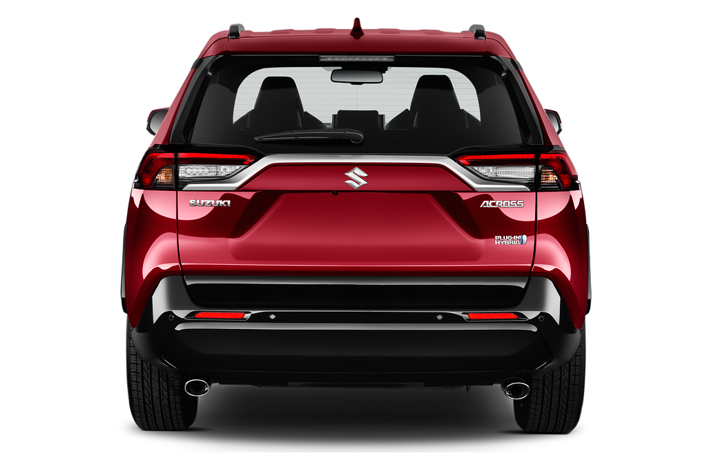 Suzuki Across (Baujahr 2021) Comfort+ 5 Türen Heckansicht