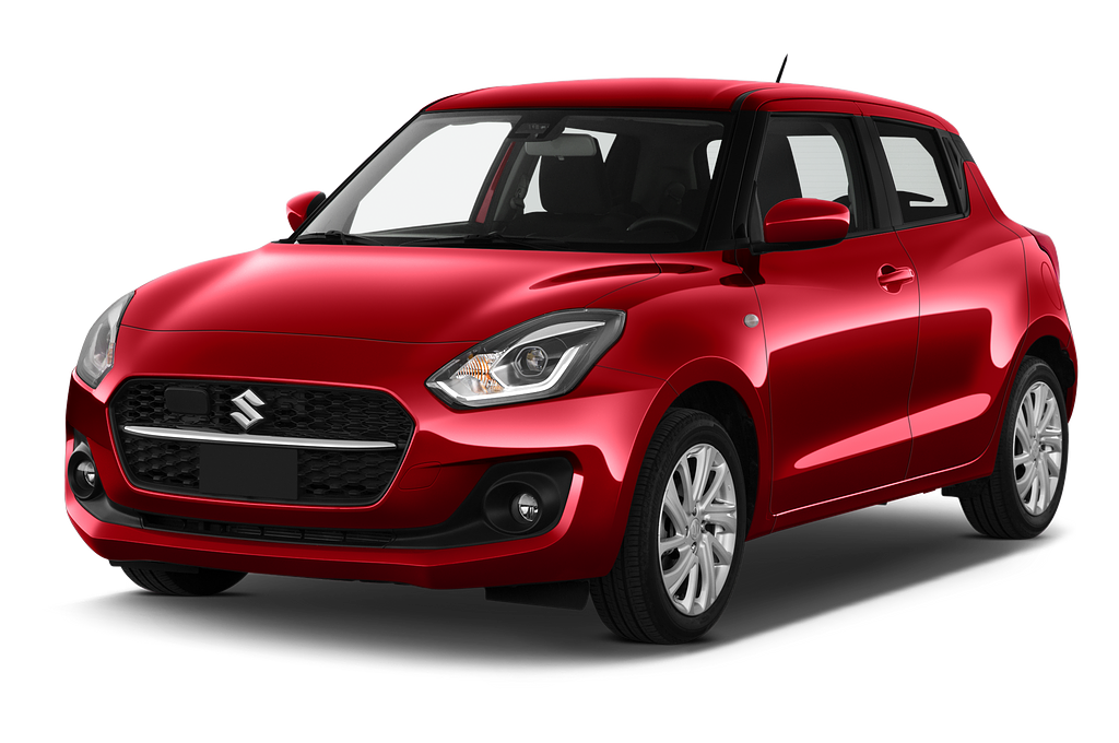 Suzuki Swift (Baujahr 2021) Comfort Hybrid 5 Türen seitlich vorne