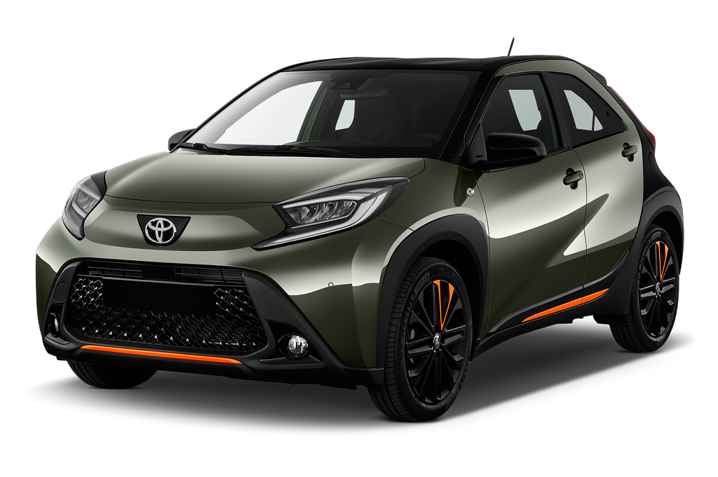 Toyota Aygo X (Baujahr 2022) Limited 5 Türen seitlich vorne