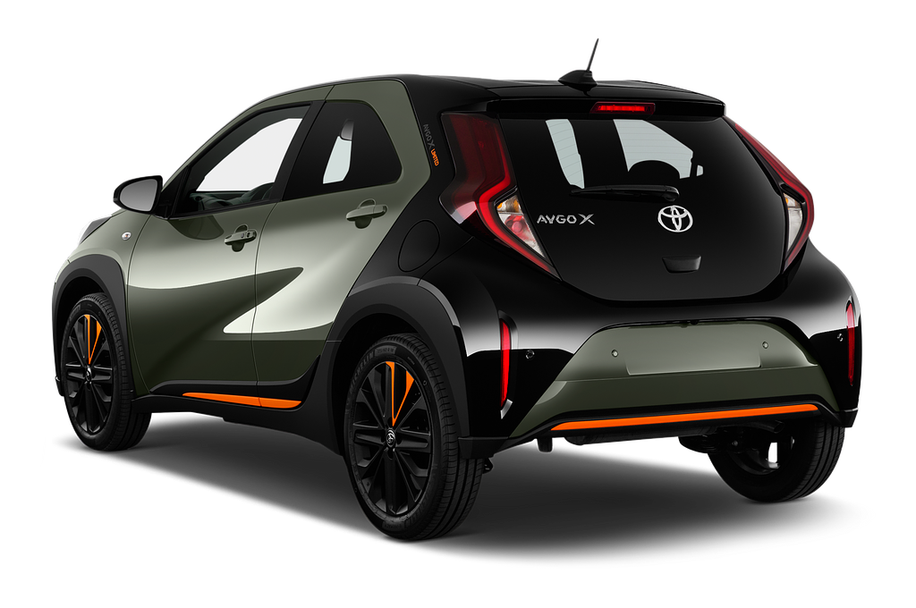 Toyota Aygo X (Baujahr 2022) Limited 5 Türen seitlich hinten