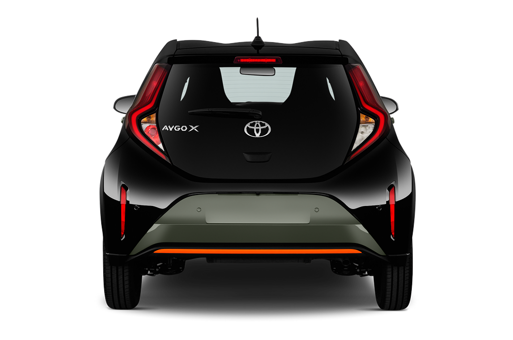 Toyota Aygo X (Baujahr 2022) Limited 5 Türen Heckansicht
