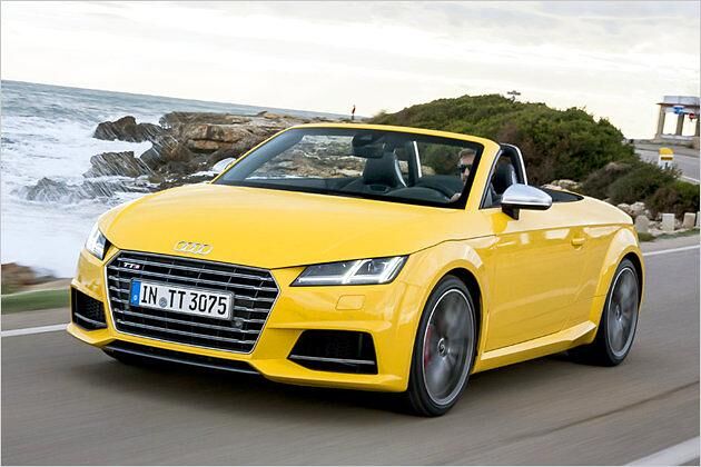 Audi bringt den TT Roadster neu an den Start. Das Topmodell ist der 310 PS starke TTS (im Bild)