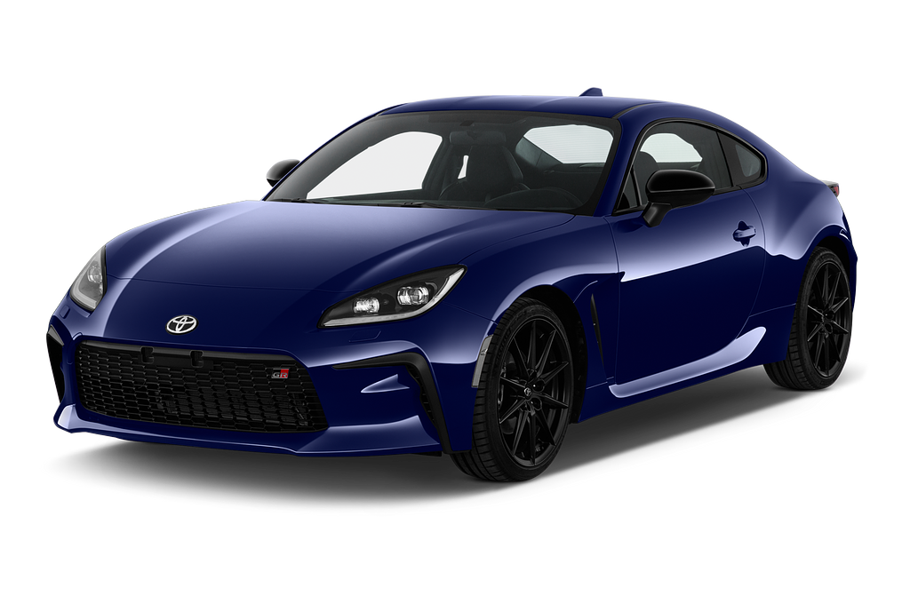Toyota GR86 (Baujahr 2022) Sport 2 Türen seitlich vorne