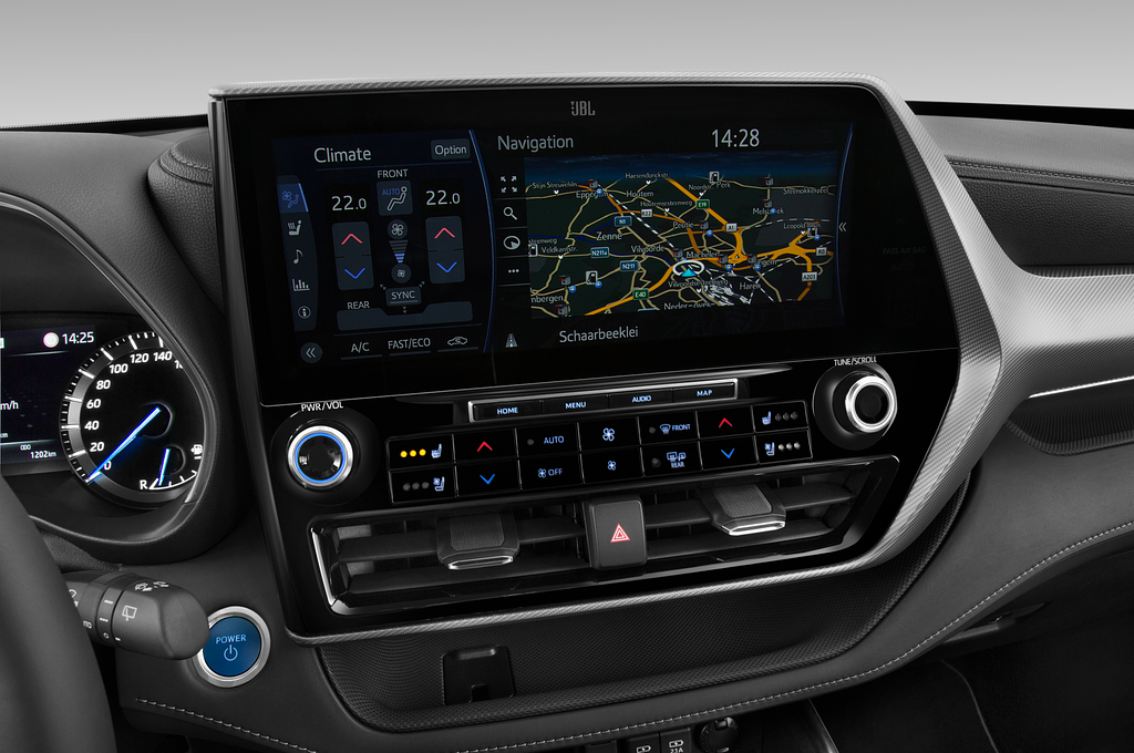 Toyota Highlander (Baujahr 2021) Luxury 5 Türen Temperatur und Klimaanlage