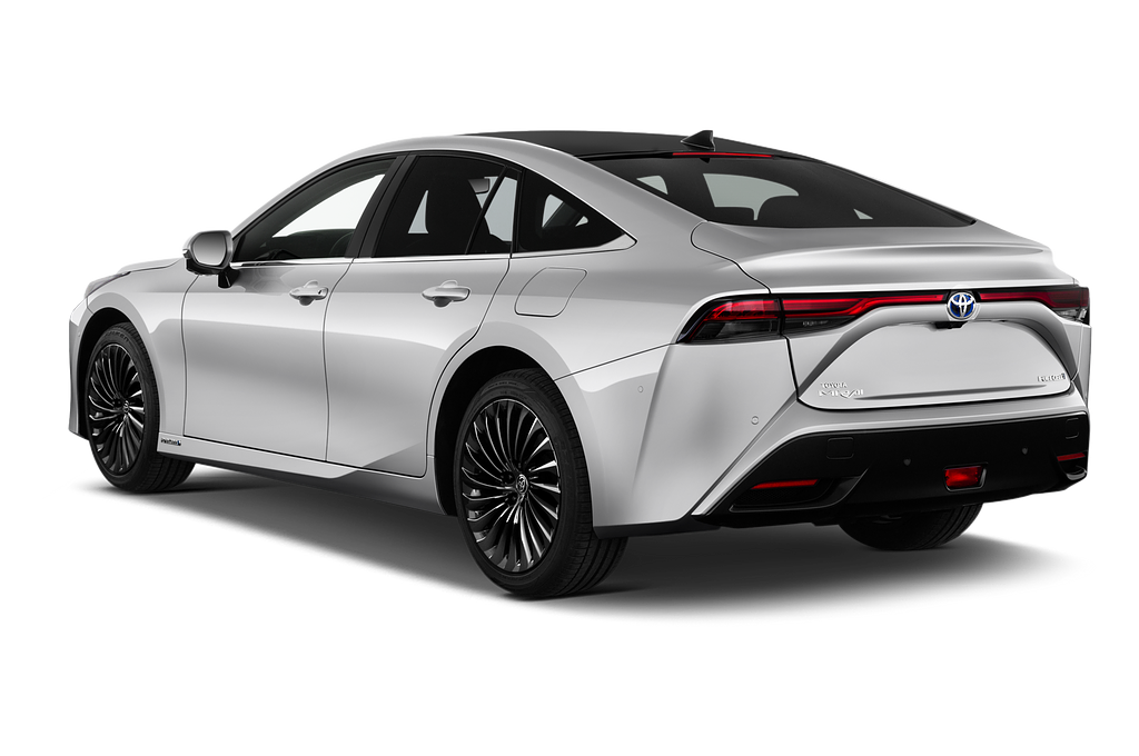 Toyota Mirai (Baujahr 2021) Advanced 4 Türen seitlich hinten