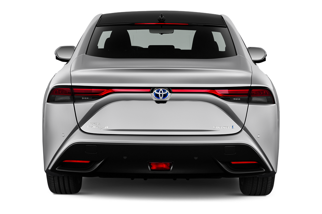 Toyota Mirai (Baujahr 2021) Advanced 4 Türen Heckansicht