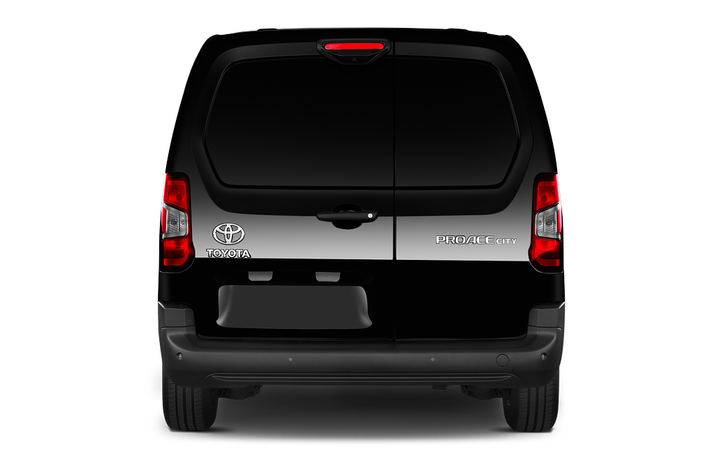 Toyota Proace City (Baujahr 2020) - 4 Türen Heckansicht
