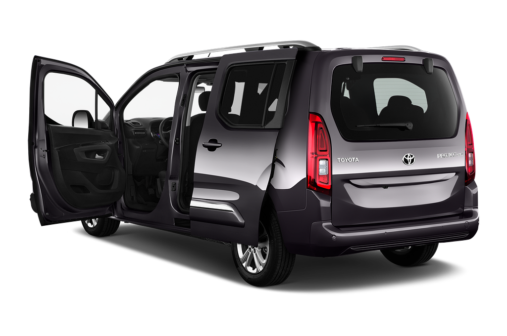 Toyota Proace City Verso (Baujahr 2020) Combi L2 5 Türen Tür geöffnet