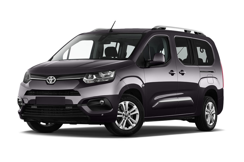 Toyota Proace City Verso (Baujahr 2020) Combi L2 5 Türen seitlich vorne mit Felge