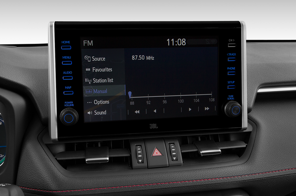 Toyota RAV4 (Baujahr 2021) Style 5 Türen Radio und Infotainmentsystem