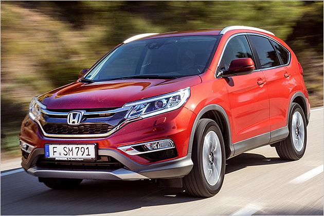 Honda CR-V: Das geräumige SUV bekommt für 2015 ein Facelift