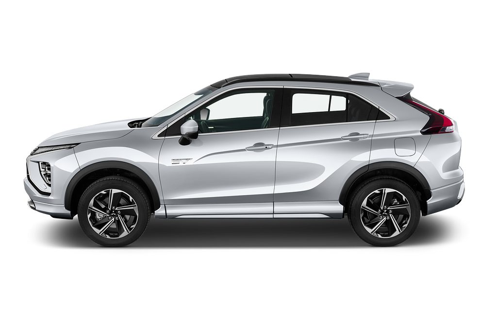 Mitsubishi Eclipse Cross PHEV (Baujahr 2021) Top 5 Türen Seitenansicht