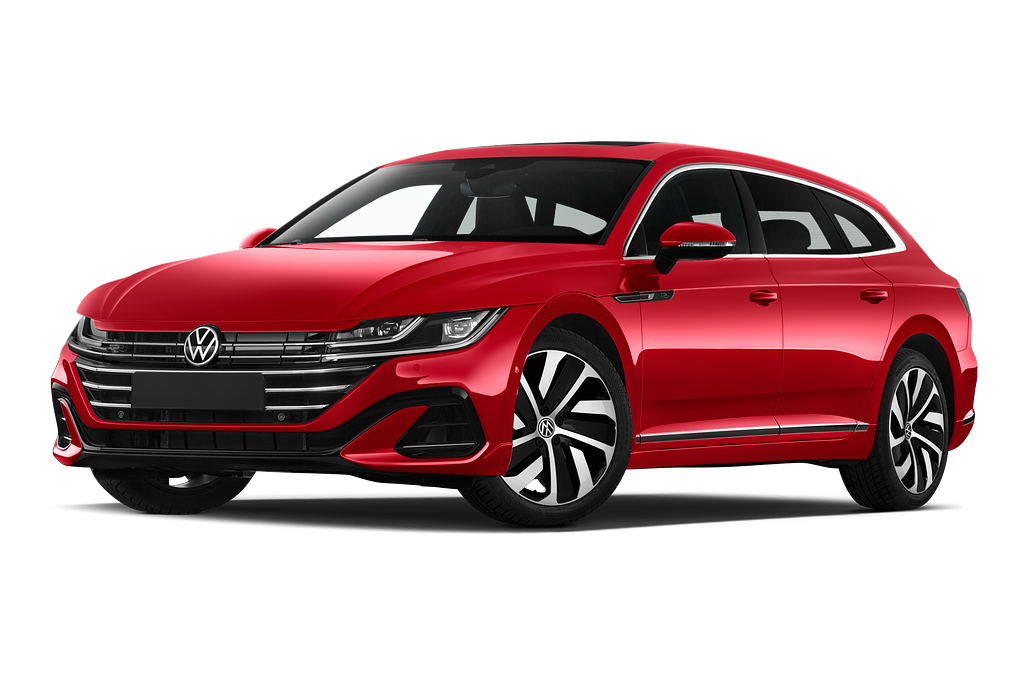 Volkswagen Arteon SB (Baujahr 2023) R Line 5 Türen seitlich vorne mit Felge