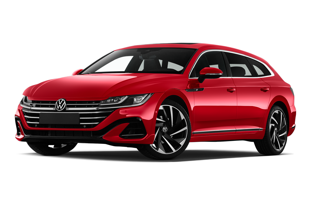 Volkswagen Arteon Shooting Brake (Baujahr 2021) R-Line 5 Türen seitlich vorne mit Felge