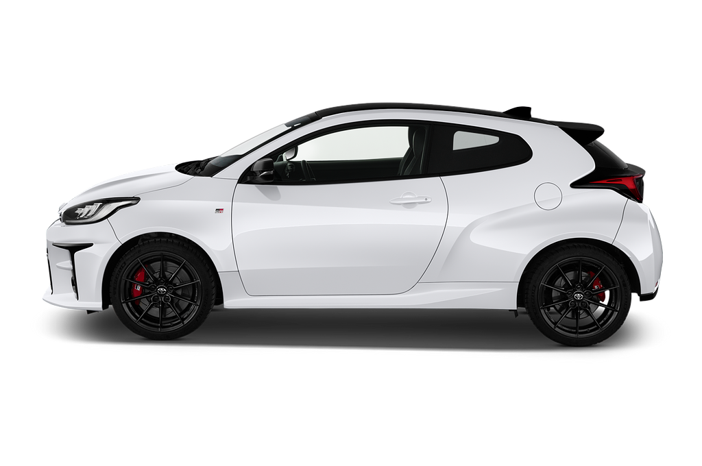 Toyota Yaris (Baujahr 2021) GR 3 Türen Seitenansicht