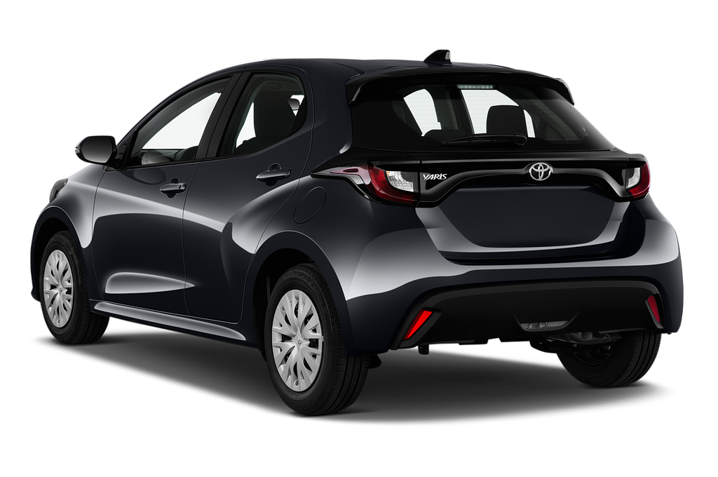 Toyota Yaris (Baujahr 2020) Comfort 5 Türen seitlich hinten